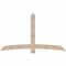 Ekena Millwork Bellingham Smooth Timber Gable Bracket, Douglas Fir, 84"W x 49"H x 5 1/2"D x 5 1/2"F, 14/12 Pitch GBW084X49X0606BEL00SDF - alternate 1